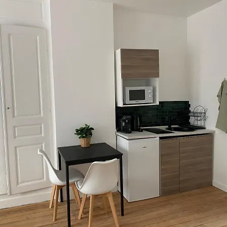 Hortensia*proche Centre-ville Et Chu*parking Apartment Amiens